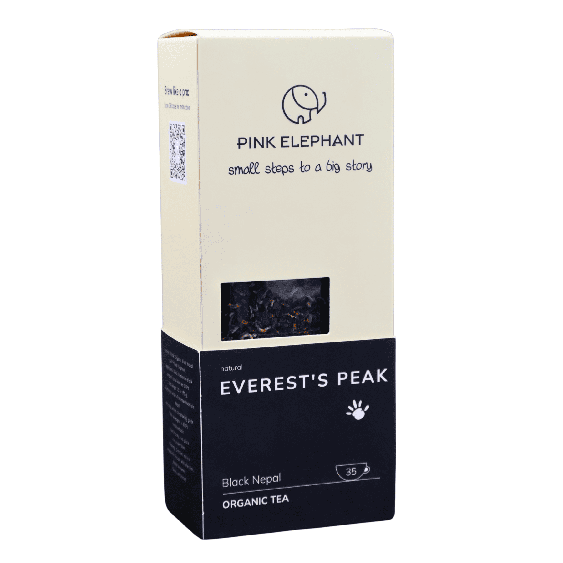 Чай чорний органічний непальський Everest's Peak 70г TM Pink Elephant